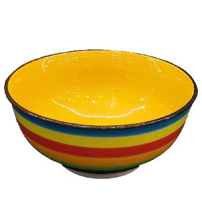 کاسه چینی مدل آبگوشت خوری هفت رنگ بسته 6 عددی