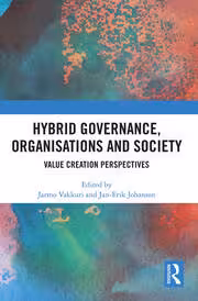خرید و دانلود نسخه کامل کتاب Hybrid Governance, Organisations and Society Value Creation Perspectives - Pdf