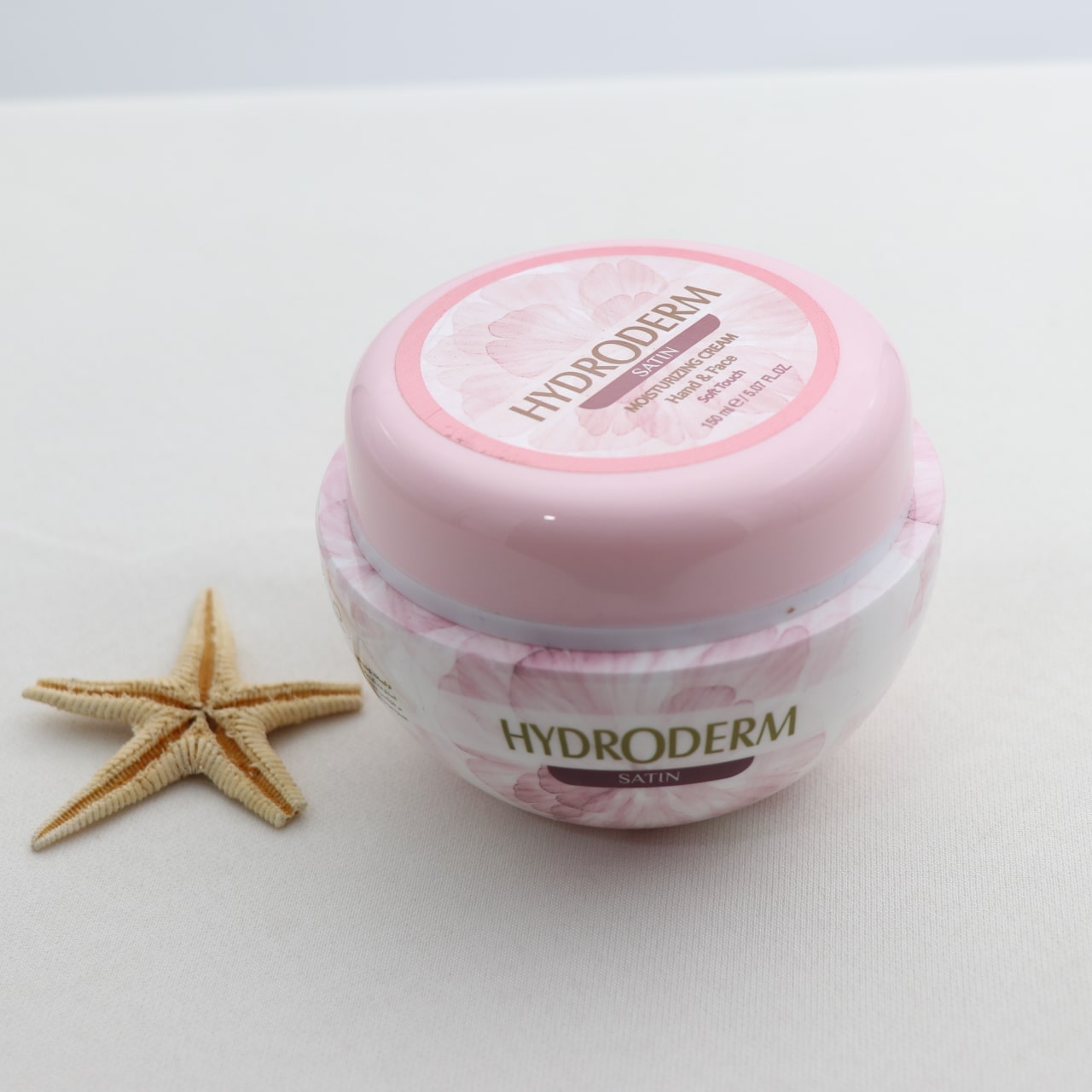 کرم مرطوب کننده دست و صورت SATIN کاسه ای 150میل هیدرودرم 90695