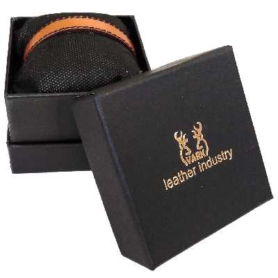  دستبند چرم وارک مدل پرهام کد rb103