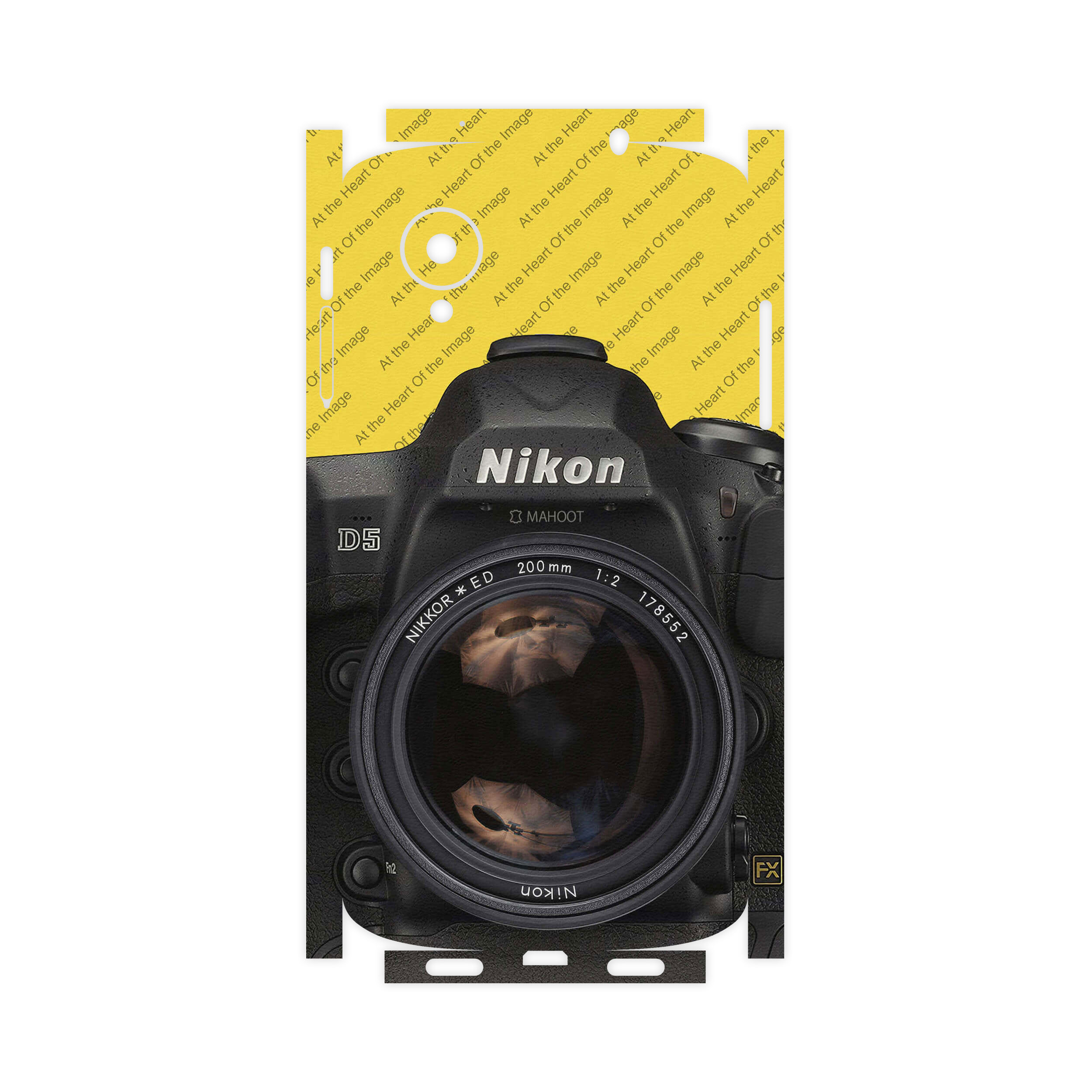 برچسب پوششی ماهوت مدل Nkn-FullSkin مناسب برای گوشی موبایل گوگل Nexus 5