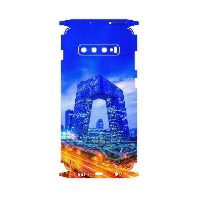 برچسب پوششی ماهوت مدل Beijing city-FullSkin مناسب برای گوشی موبایل سامسونگ Galaxy S10 Plus