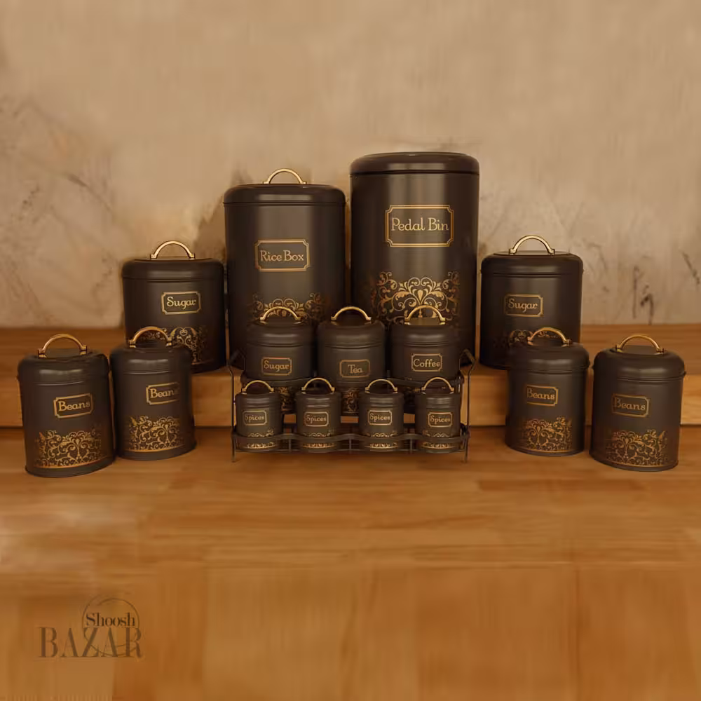 سرویس آشپزخانه 16 پارچه بی وی کی مدل Spiral کد 805391