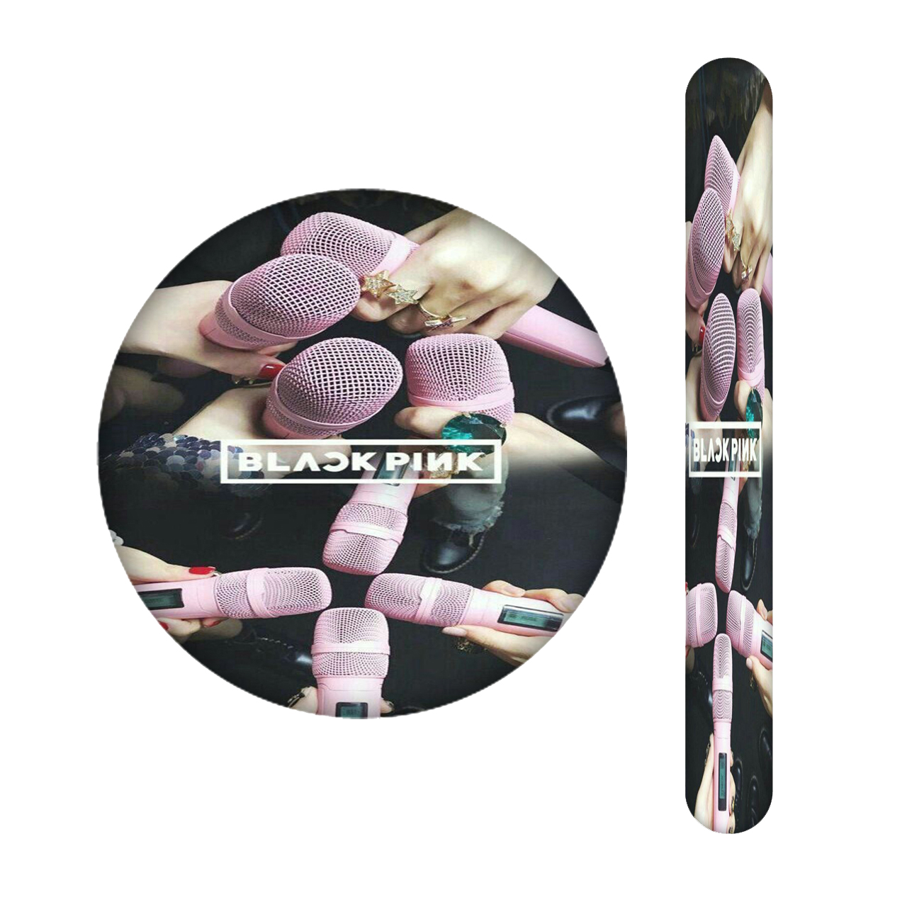 سوهان ناخن مندیکس مدل BLACK PINK کد 2348 به همراه آینه جیبی