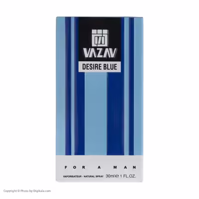 عطر جیبی مردانه واژاو مدل Dunhill Desire Blue حجم 30 میلی لیتر