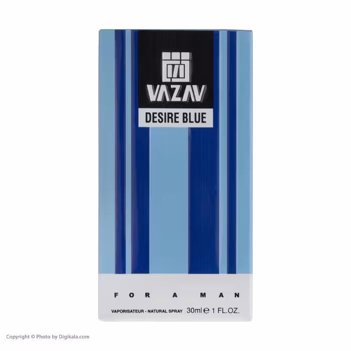 عطر جیبی مردانه واژاو مدل Dunhill Desire Blue حجم 30 میلی لیتر
