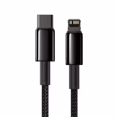 کابل USB-C به لایتنینگ باسئوس مدل 20W PD catj01 طول 1 متر