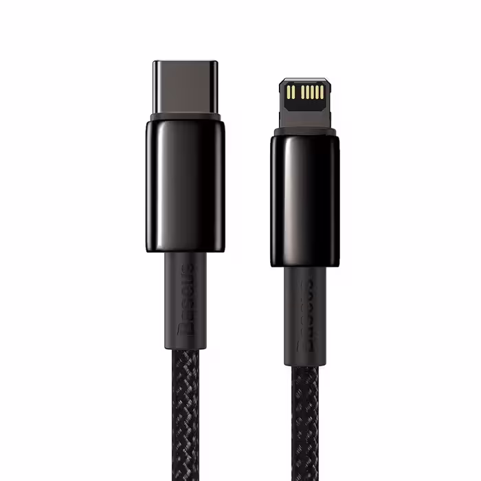 کابل USB-C به لایتنینگ باسئوس مدل 20W PD catj01 طول 1 متر
