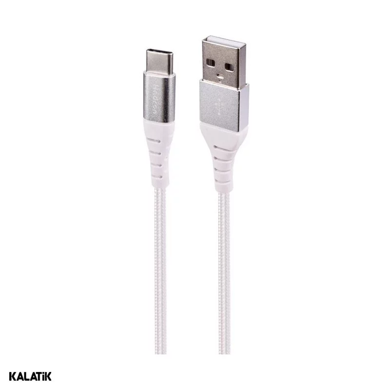 کابل تبدیل USB-A به USB-C هادرون مدل HTC-A-C02 به طول 1 متر