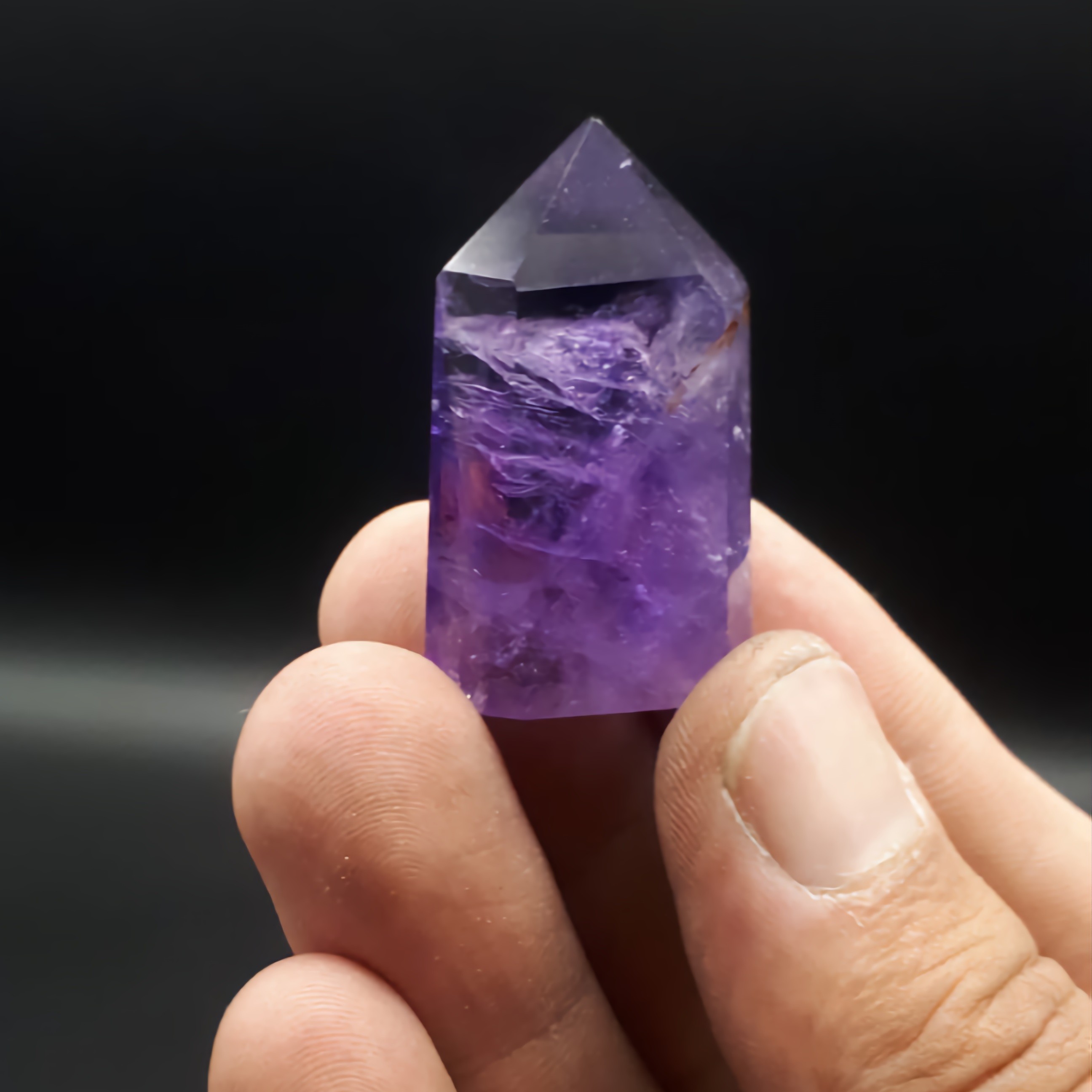 بلور آمیتیست طبیعی کیفیت عالی