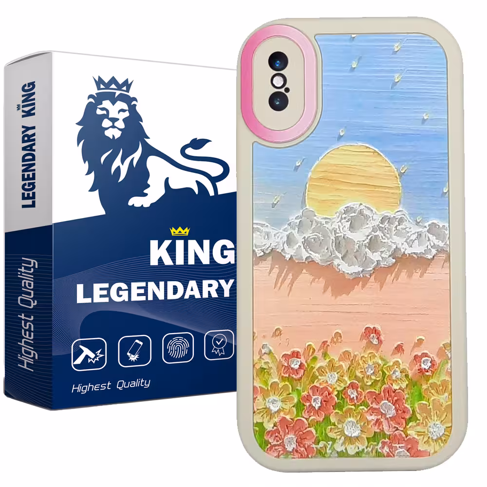 کاور لجندری کینگ مدل tabiatnew مناسب برای گوشی موبایل  اپل iPhone X/Xs