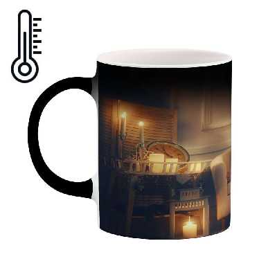 ماگ حرارتی کاکتی طرح کریسمس مدل mgh17029