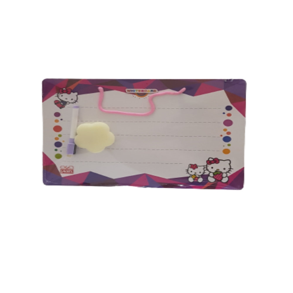 تخته وایت برد ویان کد ck44 سایز 23×34 سانتی متر به همراه ماژیک و تخته پاک کن