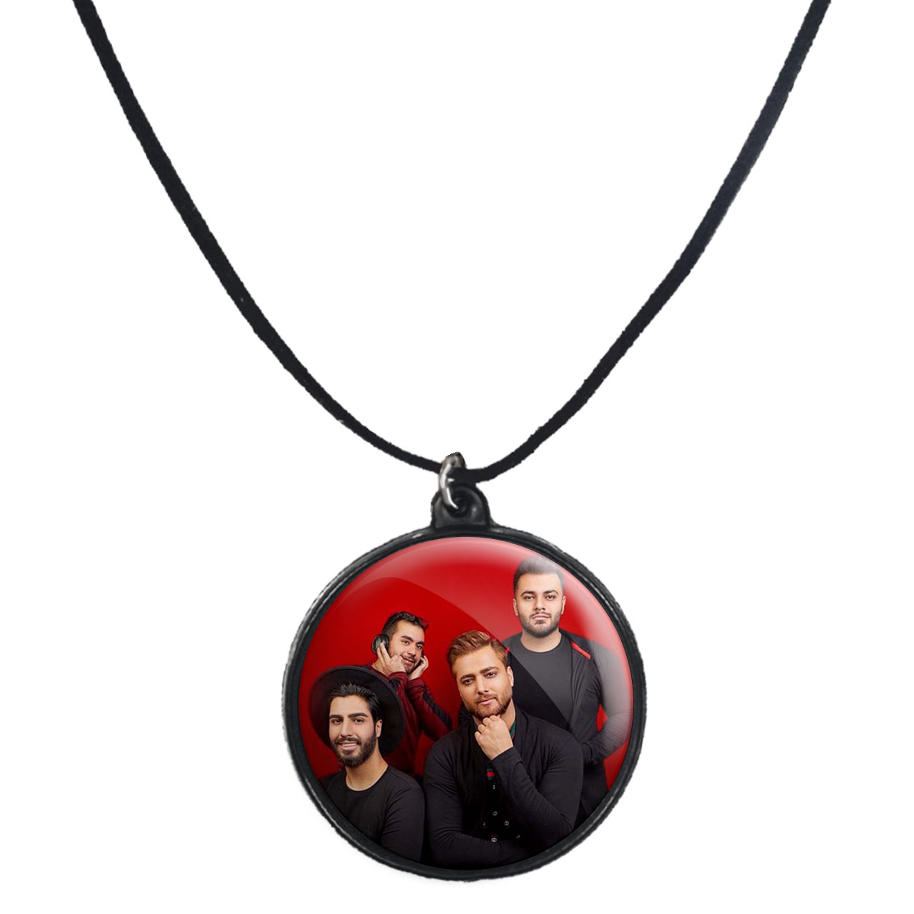 گردنبند پرمانه طرح ماکان بند کد pmb.1381 مدل دو طرفه