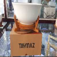 کاسه گرد ساده تایماز زیر چوب میوه (پلی وود روس)گز اجیل خورشت سالاد خوری