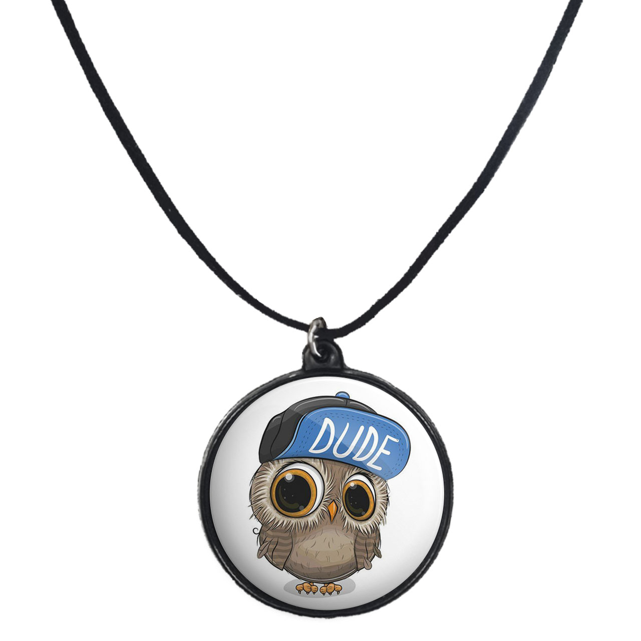 گردنبند پرمانه طرح حیوانات کیوت کد pmb.21484 مدل دو طرفه