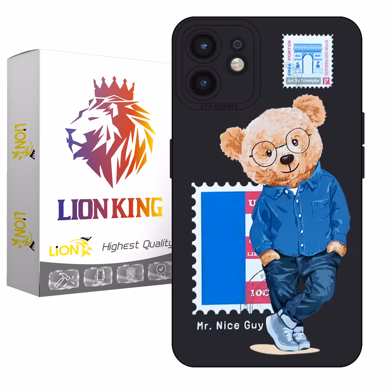 کاور لاین کینگ مدل پستچی مناسب برای گوشی موبایل اپل IPhone 12