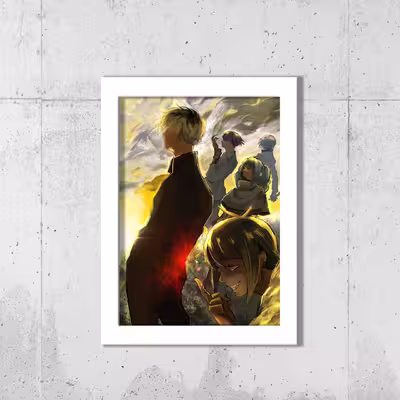 تابلو طرح tokyo ghoul مدل 113w مجموعه 3 عددی