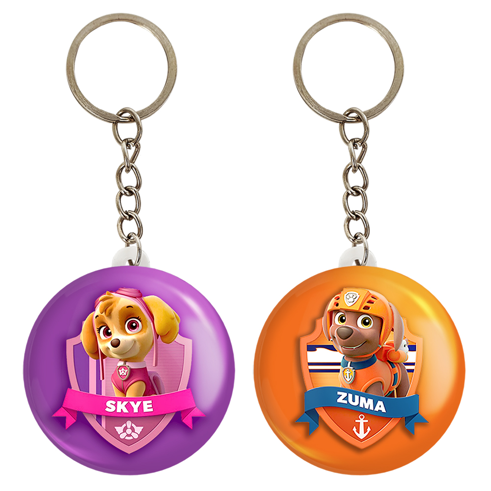 جاکلیدی خندالو مدل اسکای و زومبا سگ های نگهبان کد 47134714 مجموعه 2 عددی