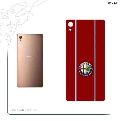 برچسب پوششی ماهوت مدل Alfa Romeo مناسب برای گوشی موبایل سونی Xperia Z3 Plus