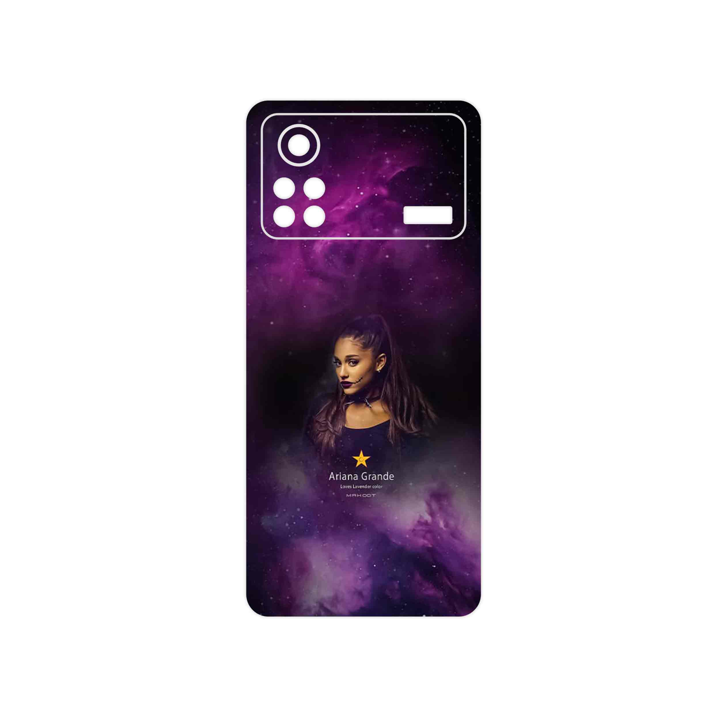 برچسب پوششی ماهوت مدل Ariana Grande مناسب برای گوشی موبایل شیائومی Poco X4 Pro 5G