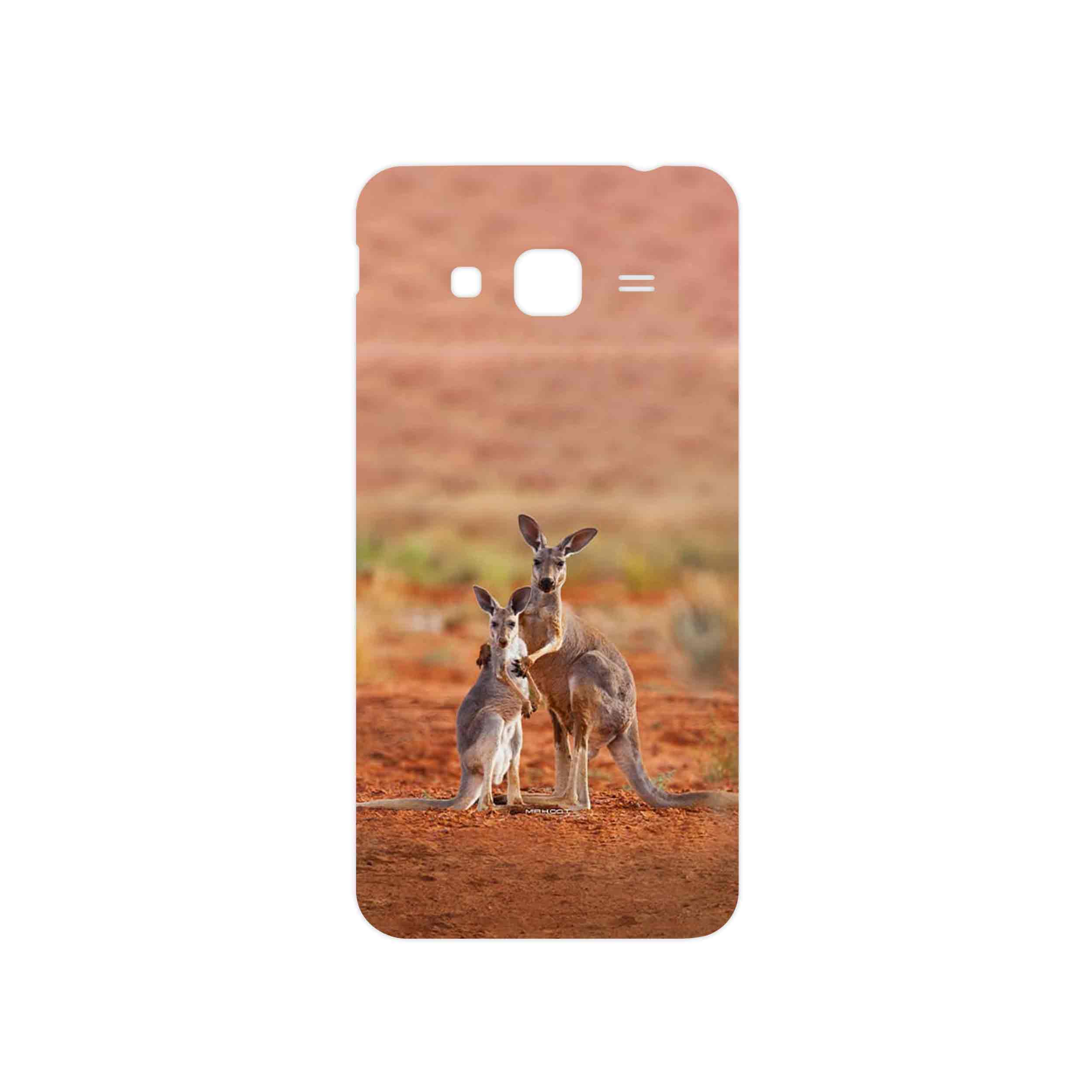 برچسب پوششی ماهوت مدل Kangaroo مناسب برای گوشی موبایل سامسونگ Galaxy J3 2016