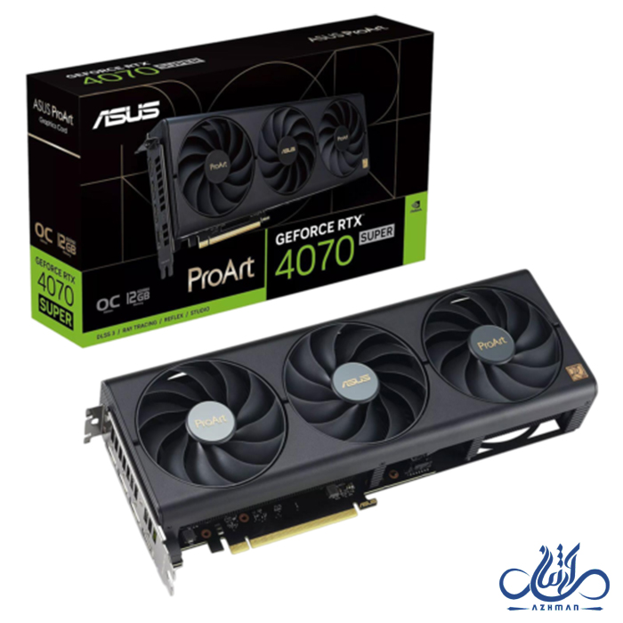 کارت گرافیک ایسوس مدل ProArt GeForce RTX 4070 SUPER OC Edition 12G