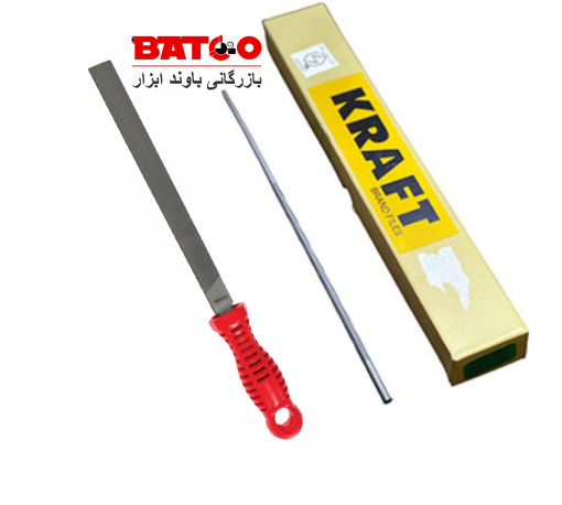 سوهان نیم گرد “10 خیلی زبر آهن ساب کرافت KRAFT