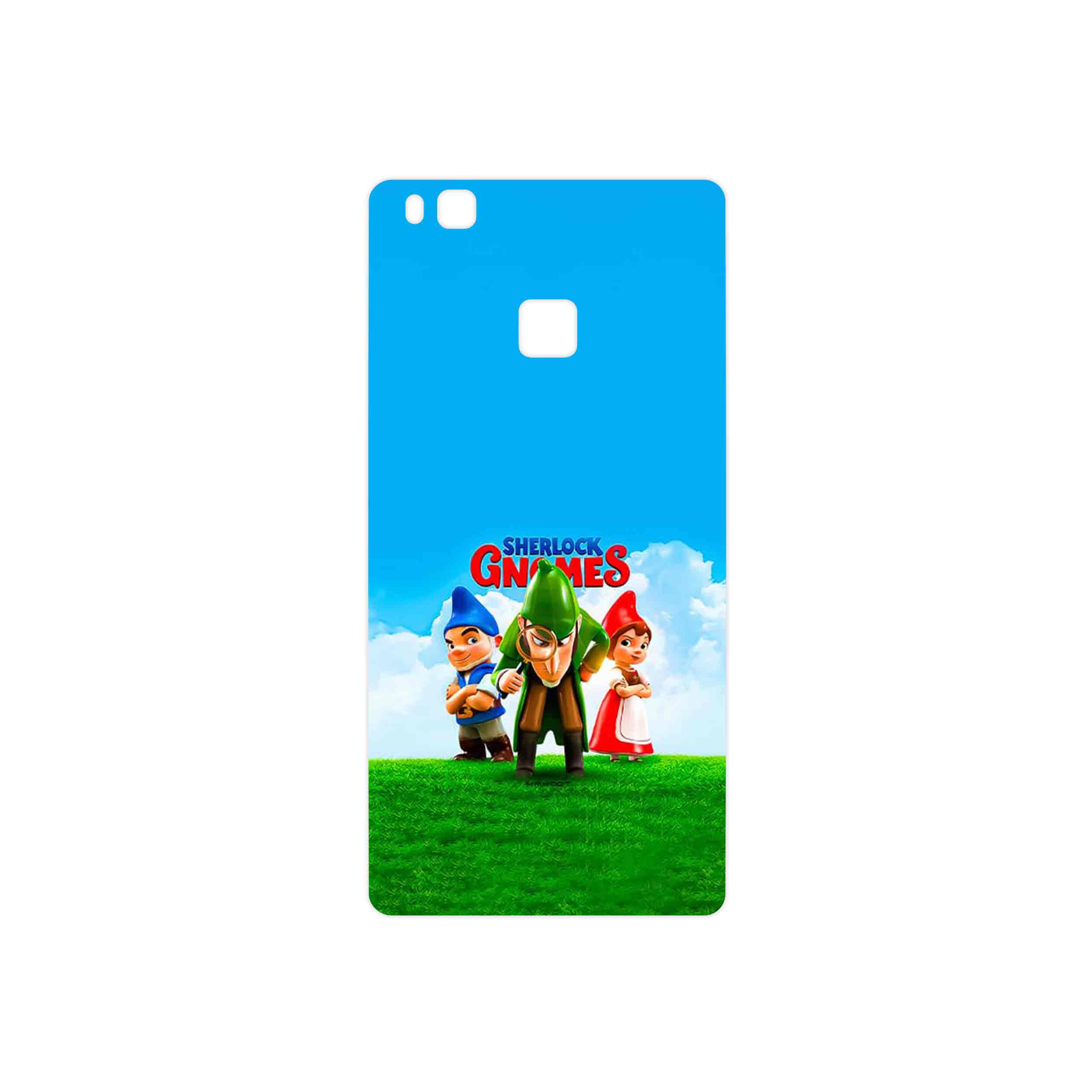 برچسب پوششی ماهوت مدل Sherlock Gnomes مناسب برای گوشی موبایل هوآوی P9 Lite
