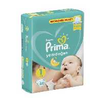 پمپرز - پوشک نوزاد 2تا5 کیلوگرم پریما پمپرز (سایز 1) Pampers