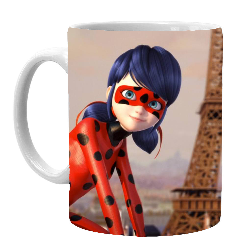 ماگ طرح دختر کفشدوزکی کد mk56