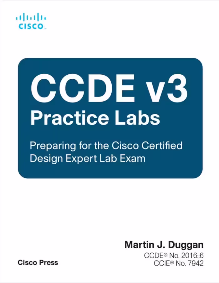 کتاب CCDE v3 Practice Labs