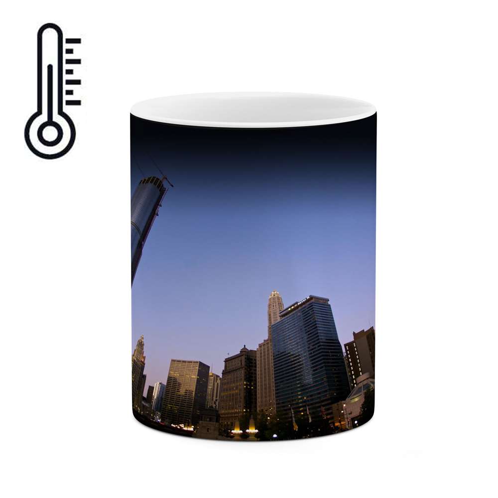 ماگ حرارتی کاکتی طرح شهر مدل mgh13383