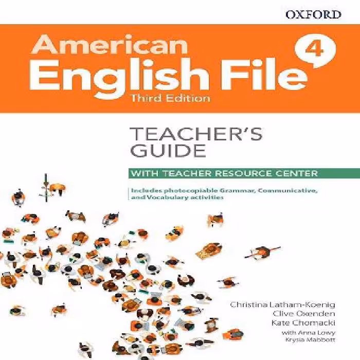 کتاب معلم امریکن انگلیش فایل 4 ویرایش سوم American English File 4 3th Teacher Book