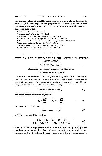 خرید و دانلود نسخه کامل کتاب Note on the Postulates of the Matrix Quantum Dynamics