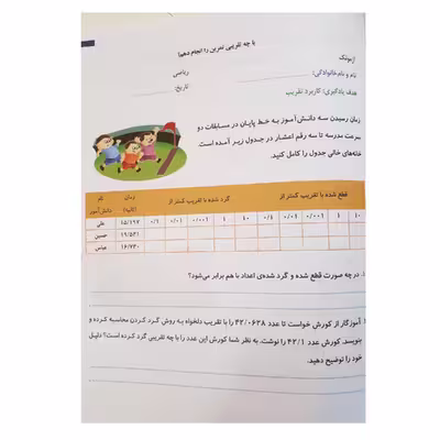 کتاب مجموعه فعالیت ها و تکالیف پایه ششم ابتدایی با تاکید بر رویکرد ارزشیابی توصیفی اثر جمعی از نویسندگان انتشارات یار مانا