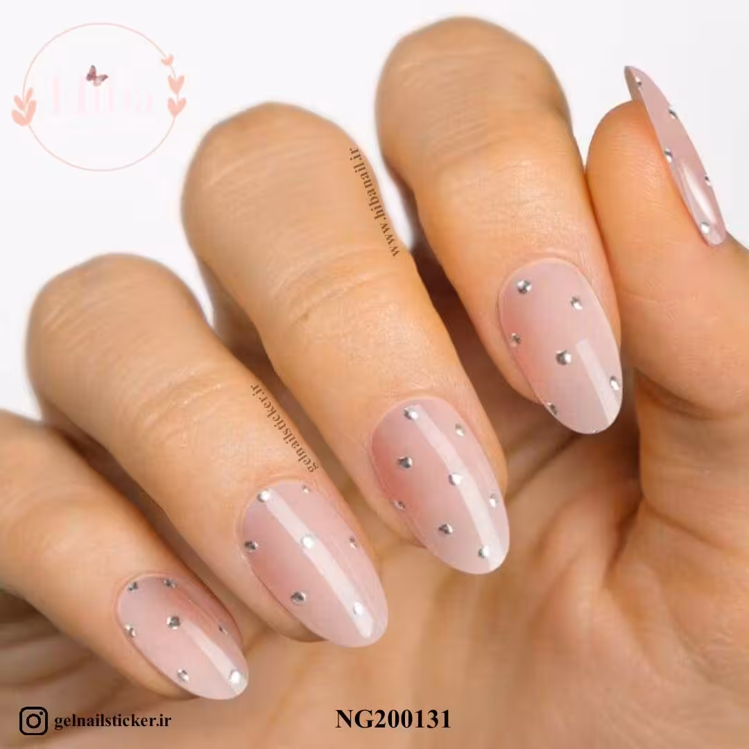 استیکر ژله ای کاشت ناخن (نیل رپ)_کد NG200131