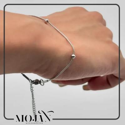 دستبندماری توپی استیل کد904