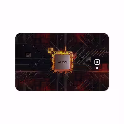 برچسب پوششی ماهوت مدل AMD Brand مناسب برای تبلت سامسونگ Galaxy Tab A 10.1 2016 T585