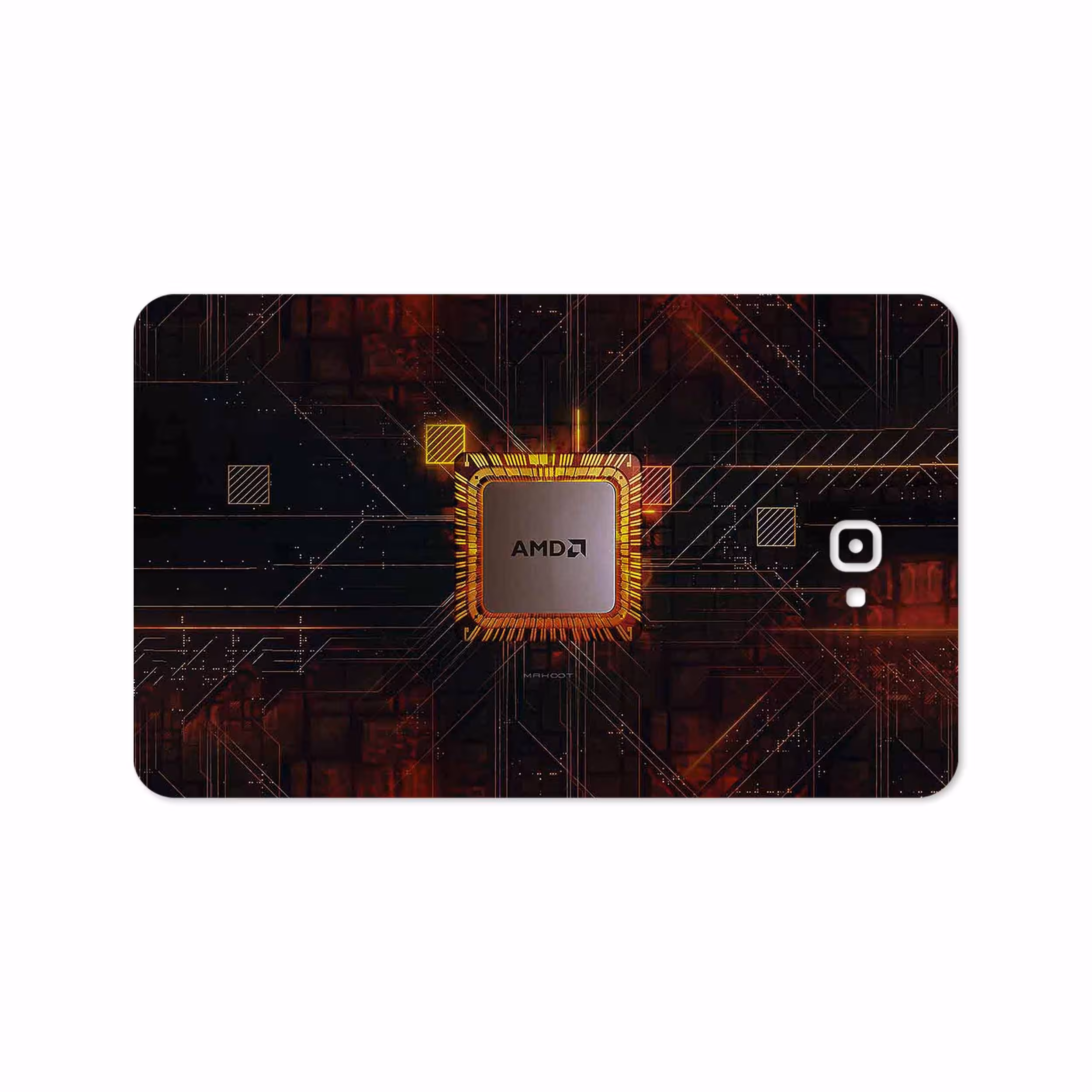 برچسب پوششی ماهوت مدل AMD Brand مناسب برای تبلت سامسونگ Galaxy Tab A 10.1 2016 T585