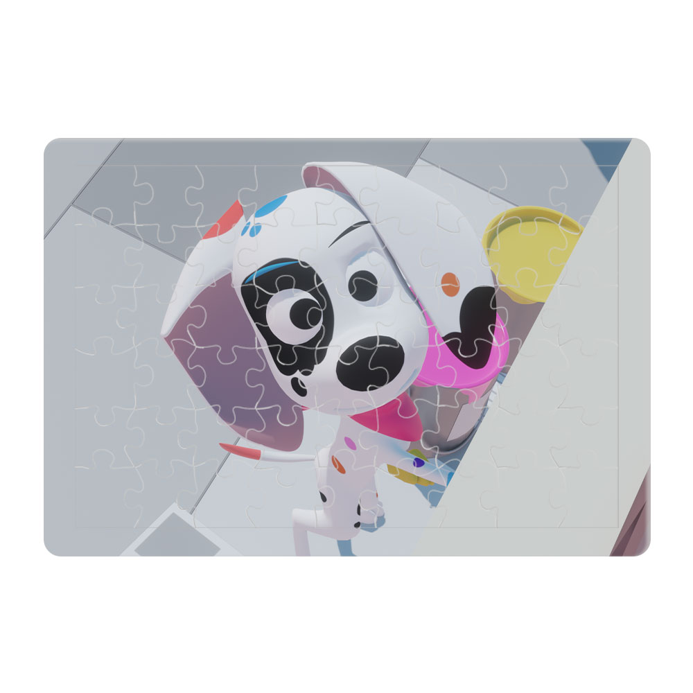 پازل 54 تکه طرح صد و يک سگ خالدار مدل P031