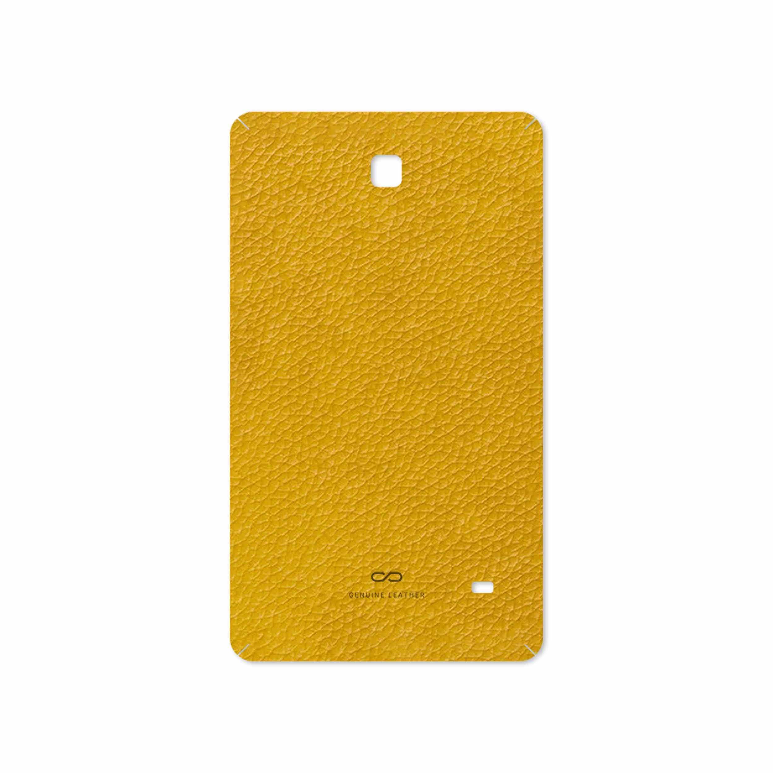برچسب پوششی ماهوت مدل Mustard-Leather مناسب برای تبلت سامسونگ Galaxy Tab 4 7.0 2014 T230