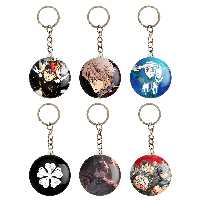 جاکلیدی خندالو مدل انیمه بلک کلاور کد 478A مجموعه 6 عددی