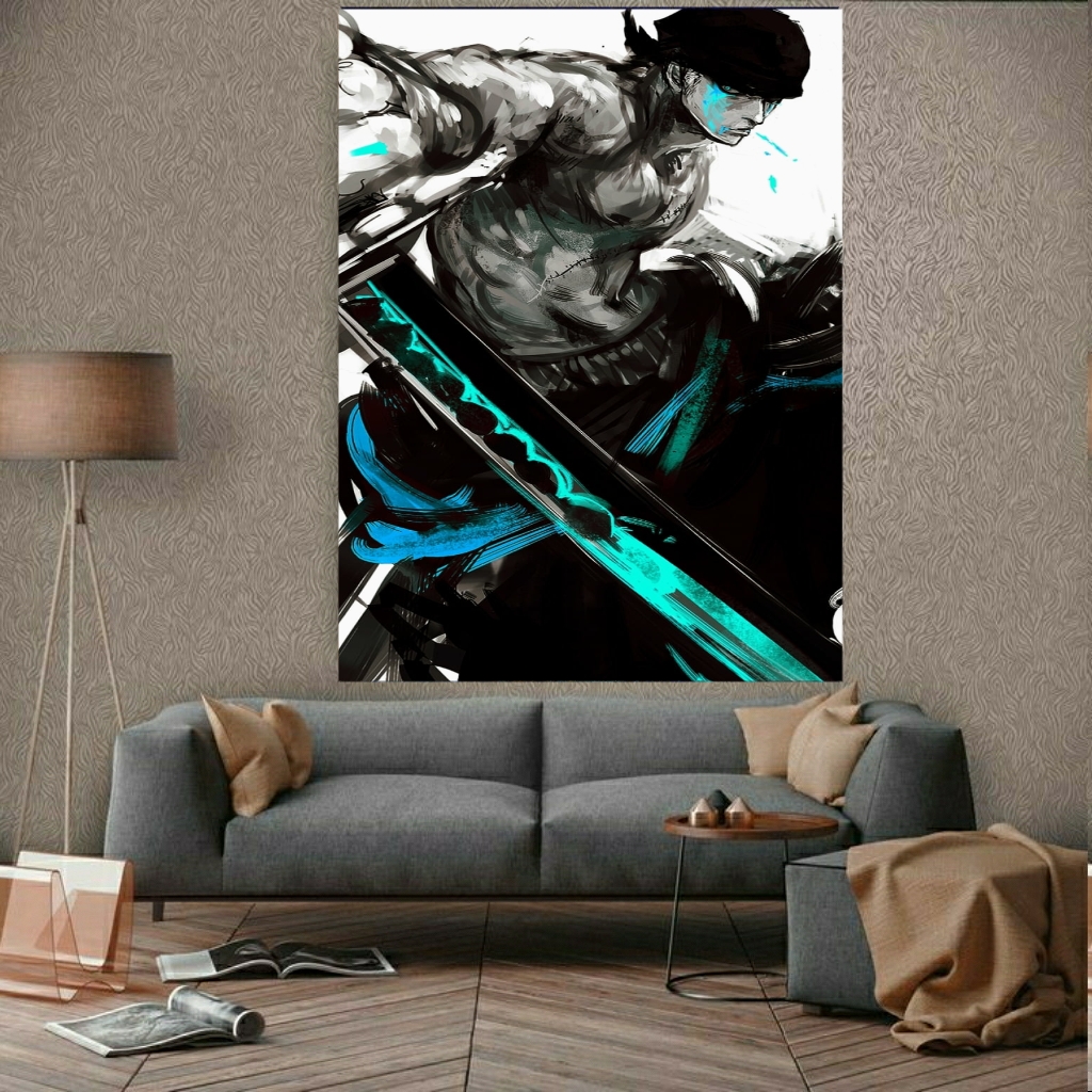 تابلو شاسی طرح انیمه وان پیس One Piece مدل SDP224