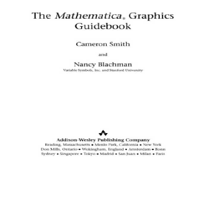 خرید و دانلود نسخه کامل کتاب The Mathematica graphics guidebook