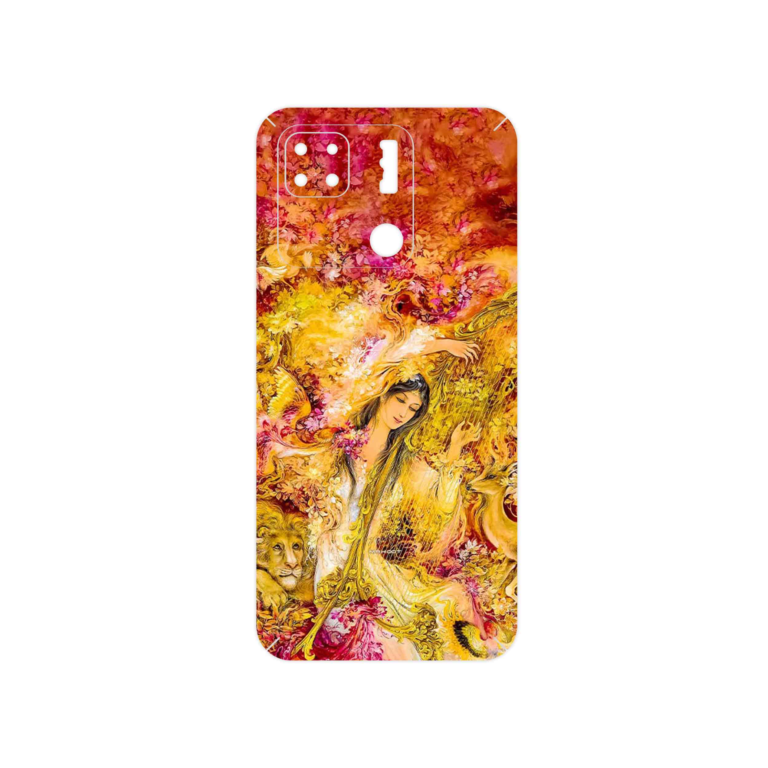 برچسب پوششی ماهوت مدل Persian miniature 1 مناسب برای گوشی موبایل شیائومی Redmi 10A