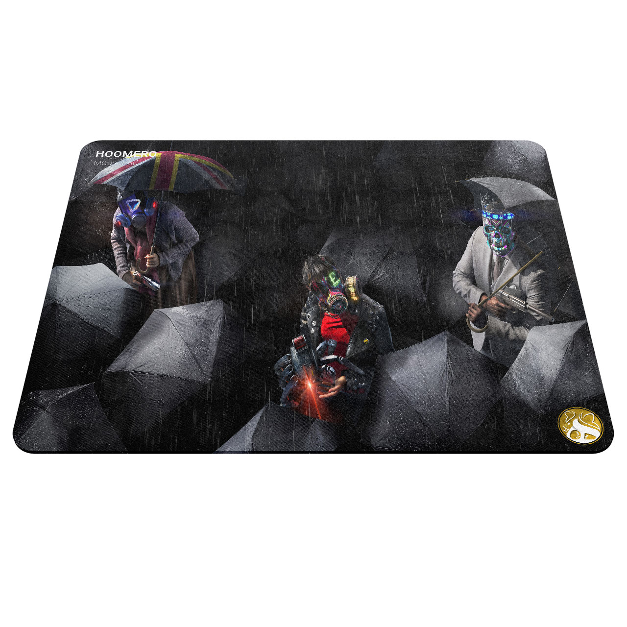 ماوس پد هومرو مدل A4677 طرح بازی Watch Dogs