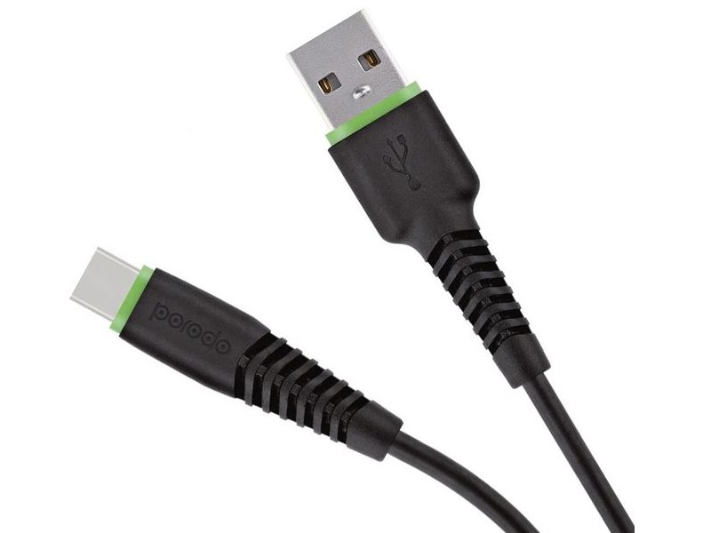 کابل فست شارژ تایپ سی پرودو مدل PD-M8-3T به طول 3 متر