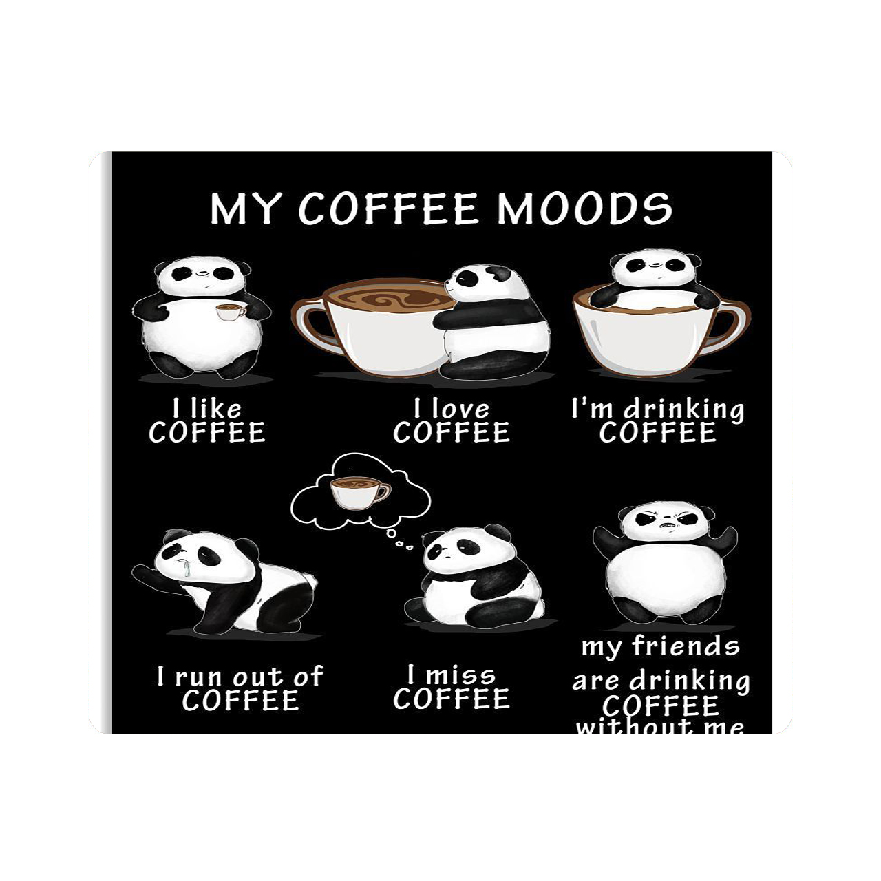 ماوس پد طرح پاندا کد pd17