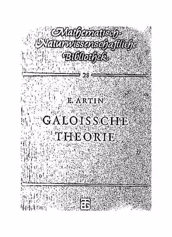 خرید و دانلود نسخه کامل کتاب Galoissche Theorie